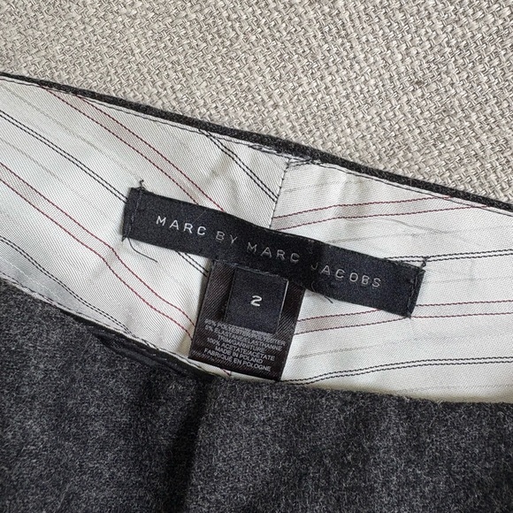 Marc By Marc Jacobs Charcoal Wool Dress Pants - Picture 2 of 6